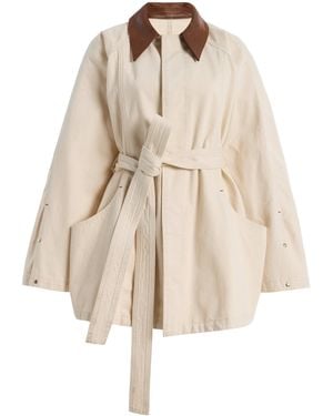 OSSOU Sweep Denim Jacket - Natural