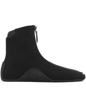 Alaïa Neoprene Sneakers - Black