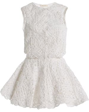 DIOTIMA Laurin Embroidered Gilet - White