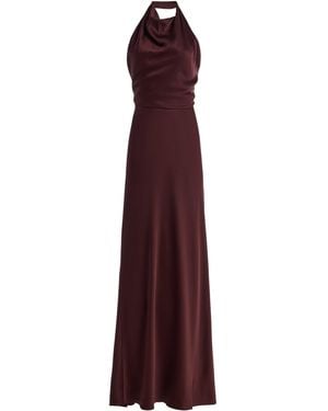 Jonathan Simkhai Reannon Draped Gown - Purple