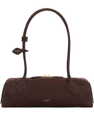 Alaïa Le Teckel Medium Calf Leather Bag - White