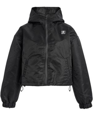 Sporty & Rich Running Woman Windbreaker - Black
