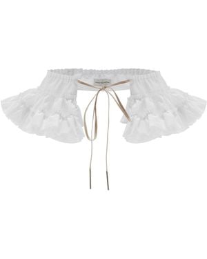 Dries Van Noten Georgie Cotton Waist Belt - Black