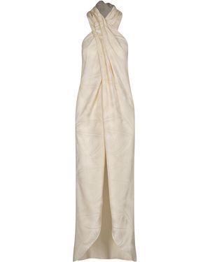 Johanna Ortiz Silent Water Draped Top - White