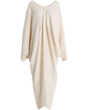 Frankie Shop Lilia Crepe Maxi Kaftan Dress - White