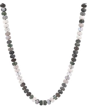 Sheryl Lowe Sterling Multi-Stone Necklace - Blue