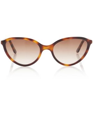 TOTEME Cat-Eye Acetate Sunglasses - Brown