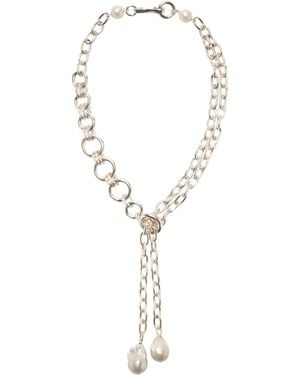 Lizzie Fortunato Edith Lariat Necklace - Blue