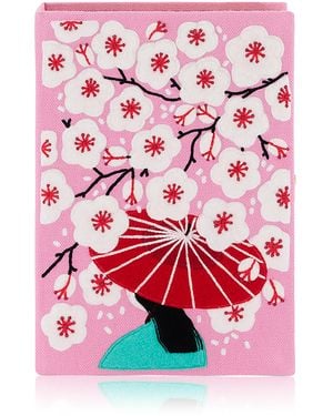 Olympia Le-Tan Japan Clutch - Red