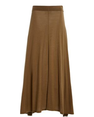 Twp Merino Wool And Silk Skirt - Natural