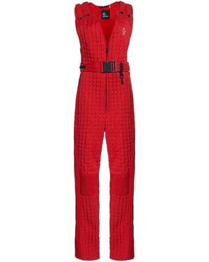 Moncler Ski Suit - Red
