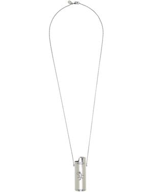 Ben-Amun Exclusive La Isla Long Chain Lighter Case - White