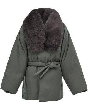 Source Unknown Egizio Puffer Down Jacket - Black