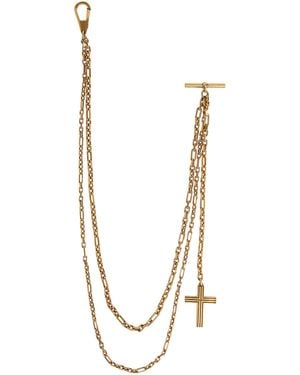 KHAITE 18K-Plated Brass Wallet Chain - Metallic