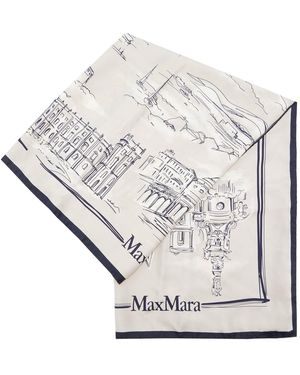 Max Mara Alpaca-Cashmere Stole - Grey