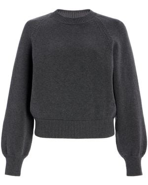 High Sport Lara Cotton Sweater - Black