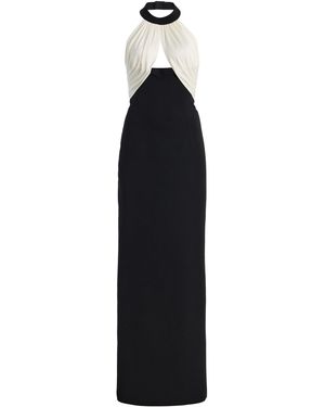 The New Arrivals Ilkyaz Ozel Asena Crepe Gown - Black