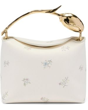 Erdem Mini Bloom Bag - White