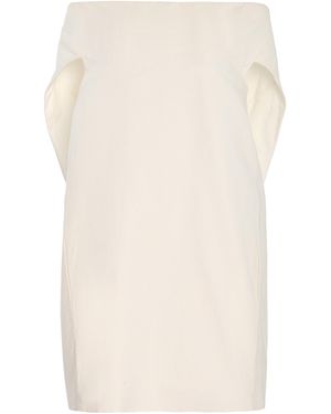 The Row Pallenberg Off-The-Shoulder Cotton Top - Natural