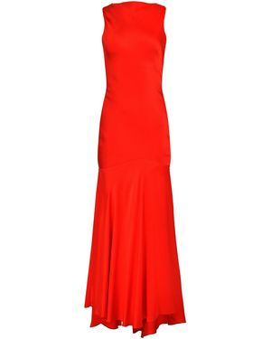 Francesca Miranda Ruby Silk Dress - Red