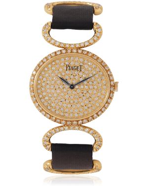 Stephanie Windsor Piaget Stirrup Vintage Watch - Metallic