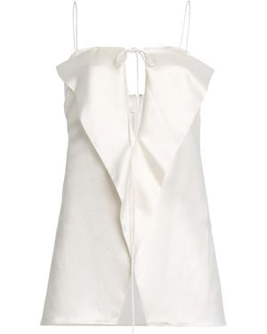 TOVE Kalani Silk Top - White