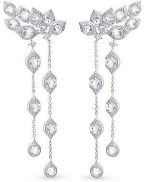 Harakh Haveli 18k White Gold Diamond Earrings
