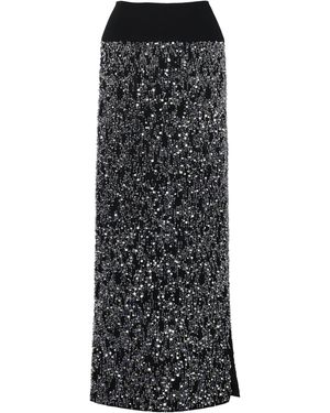 Chorus Vittoria Embellished Maxi Skirt - Black