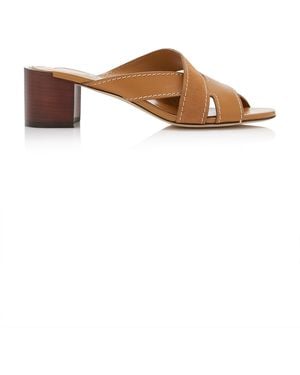 Tod's Leather Sandals - Brown