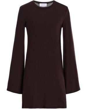 Anemos The Bell Sleeve Knit Mini Dress - Purple