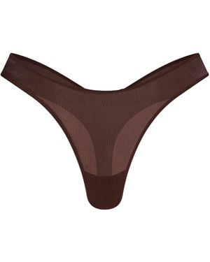 NEGATIVE Sieve Dipped Thong - Brown