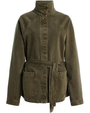 DL1961 Shiloh Highluxe Denim Jacket - Green