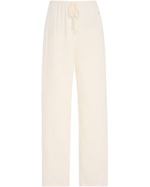 ÉTERNE Brody Cotton Pants - White