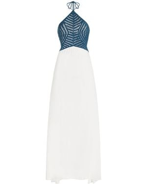 Akoia Swim Exclusive Intan Cotton Dress - Blue