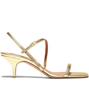 Emme Parsons Hugo Metallic Leather Sandals