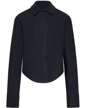 OSSOU Brooks Cotton Shirt - Blue