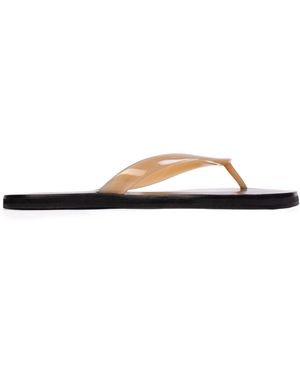 Black Suede Studio Jeli Pvc Sandals - Orange
