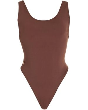 ÉTERNE Exclusive Bella Tank One-piece Swimsuit - Brown