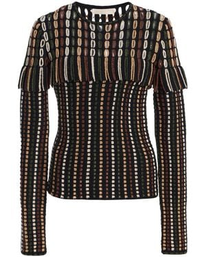 Ulla Johnson Magda Knitted Wool Top - Black