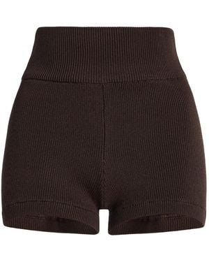 ELCE Sol Knit Shorts - White