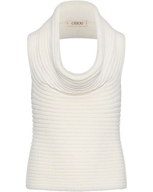 OSSOU Halo Cotton Tank Top - Natural