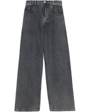 Rachel Comey Puerto High-Rise Wide-Leg Trousers - Grey