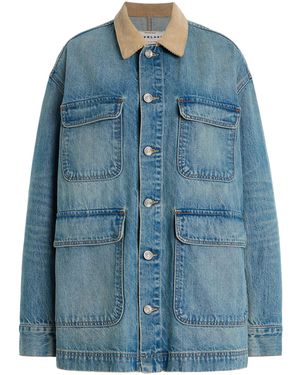 SLVRLAKE Denim Hayden Denim Chore Jacket - Blue