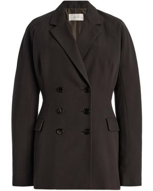 The Row Ciro Wool Blazer - Black