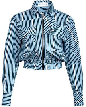 Silvia Tcherassi Melva Cotton Top - Blue