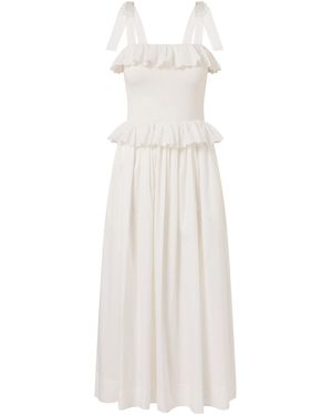 ROAME. Marina Dress - White