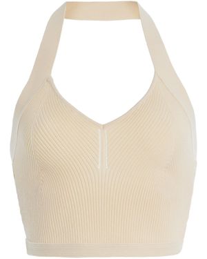 Wardrobe NYC Knit Halter Top - White