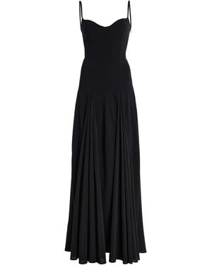 Arcina Ori Paloma Georgette Maxi Dress - Black