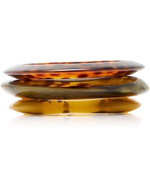 Ben-Amun Exclusive Set-of-three Thin Bangles - Multicolour