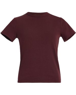 DL1961 Shrunken Tee - Purple